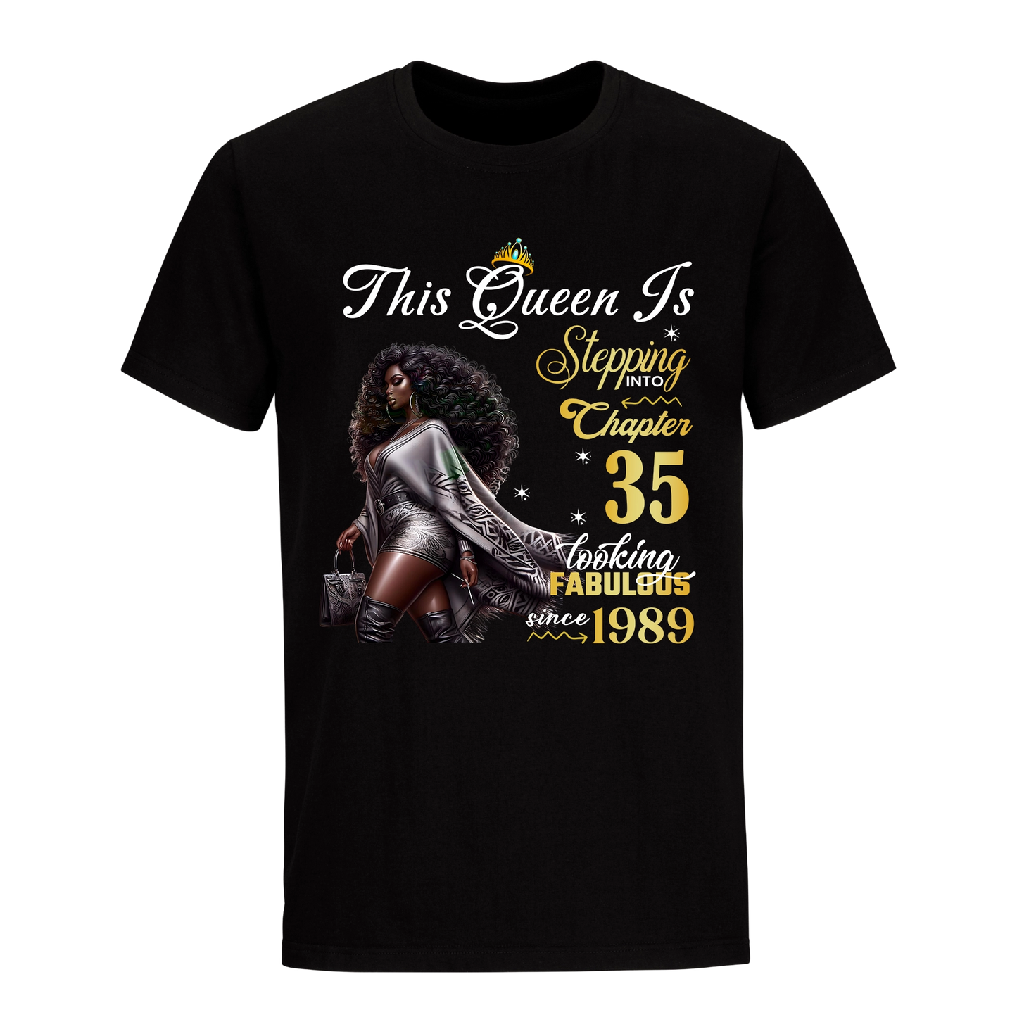 THIS QUEEN IS FABULOUS 35 UNISEX SHIRT