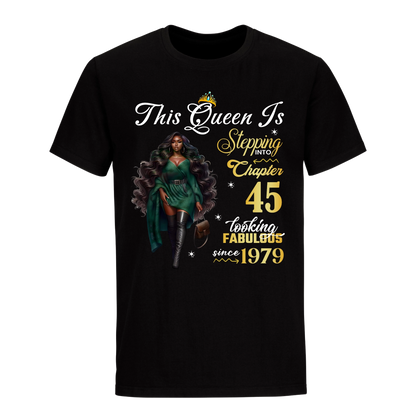 THIS QUEEN IS LOOKING FABULOUS 45 UNISEX SHIRT