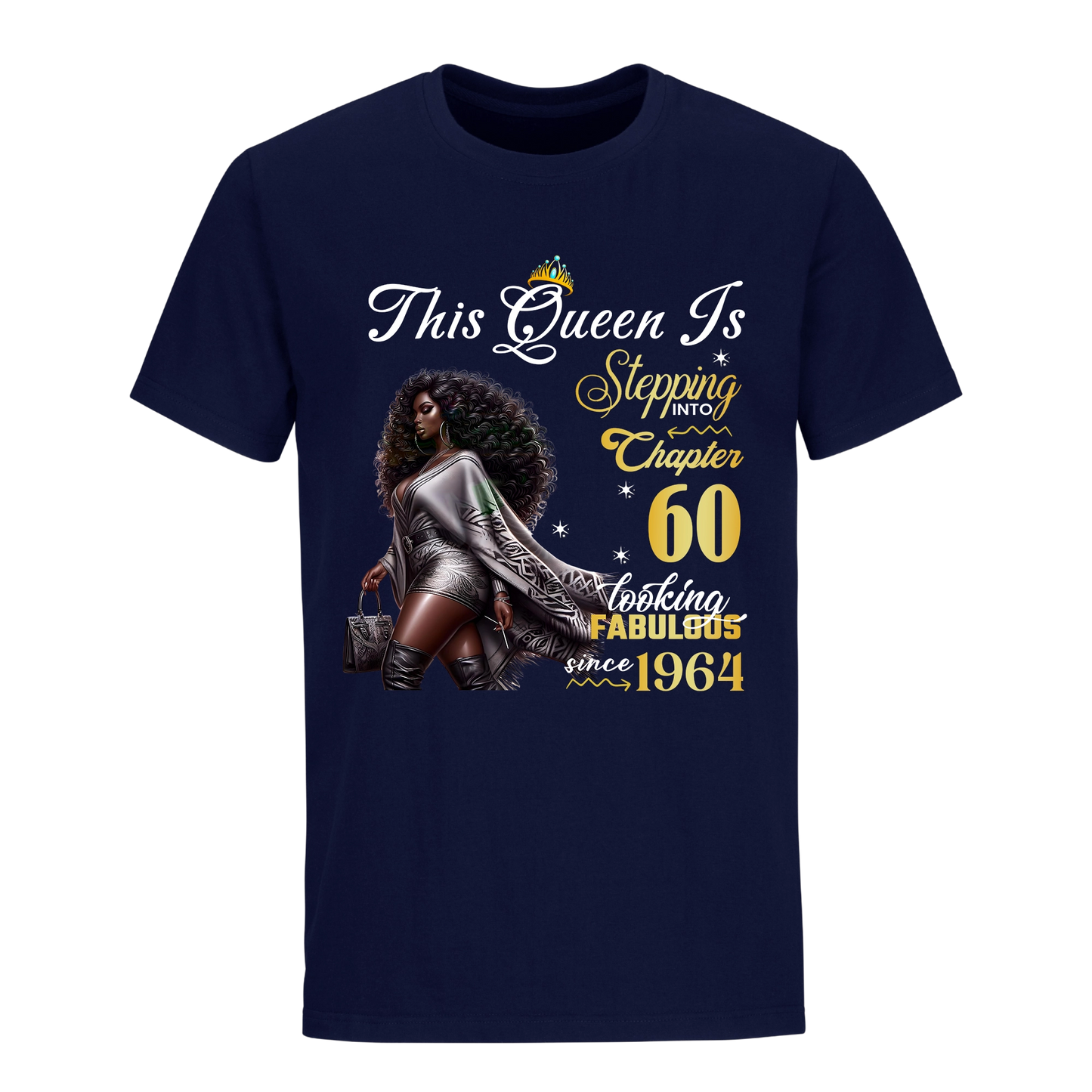 THIS QUEEN IS FABULOUS 60 UNISEX SHIRT