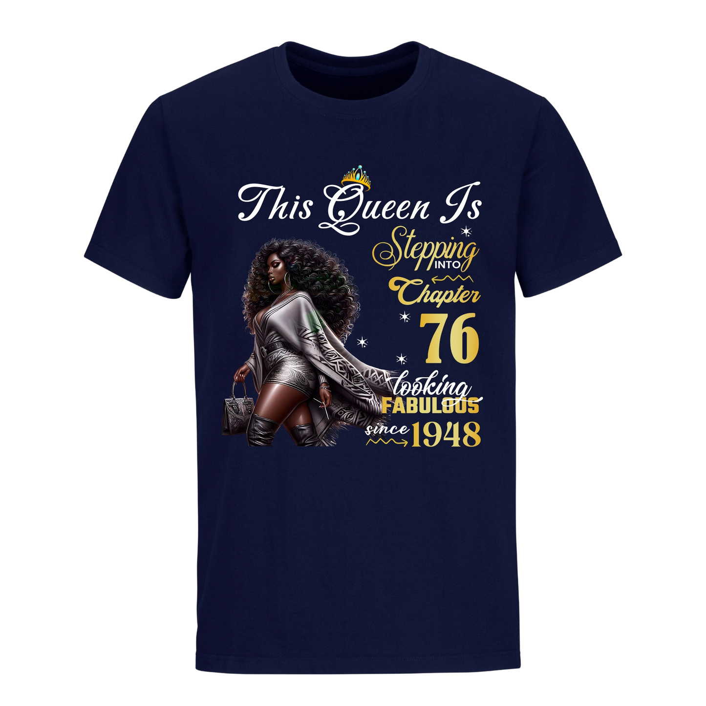 THIS QUEEN IS FABULOUS 76 UNISEX SHIRT