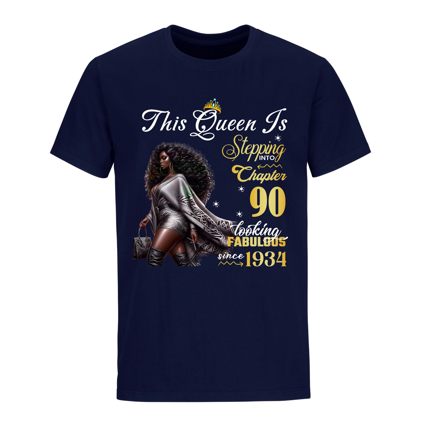 THIS QUEEN IS FABULOUS 90 UNISEX SHIRT