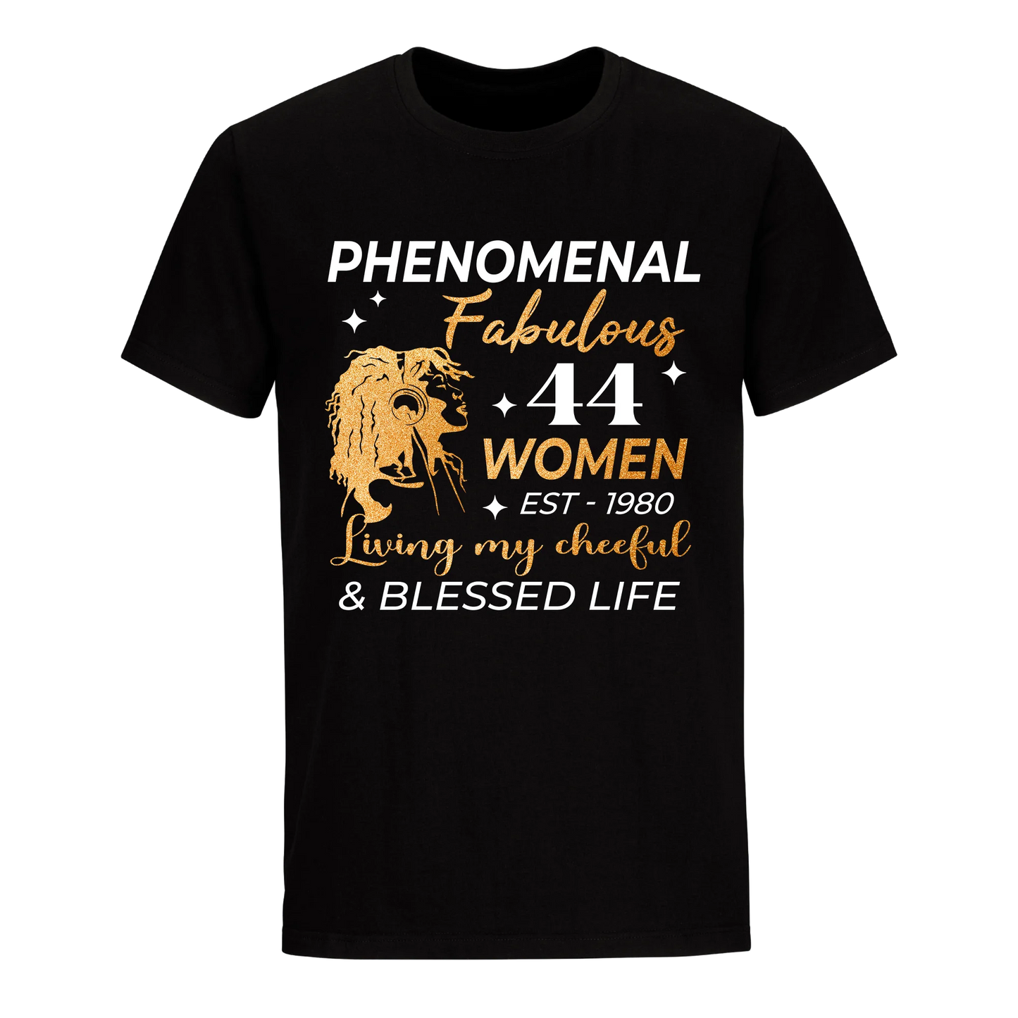 PHENOMENAL FABULOUS 44TH 1980 UNISEX SHIRT