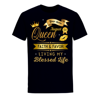 AUGUST PERSONALIZABLE FAITH AND FAVOUR SHIRT