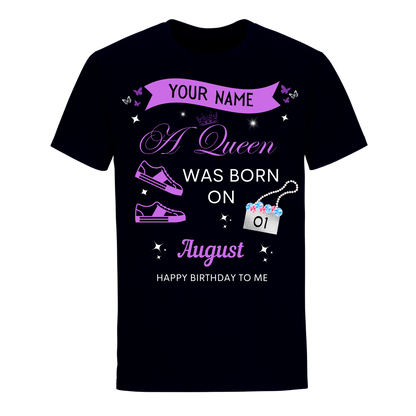AUGUST PERSONALIZABLE BORN SHIRT