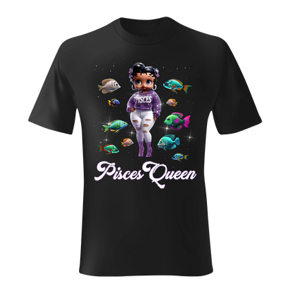 PISCES QUEEN ZODIAC SUNSIGN UNISEX SHIRT