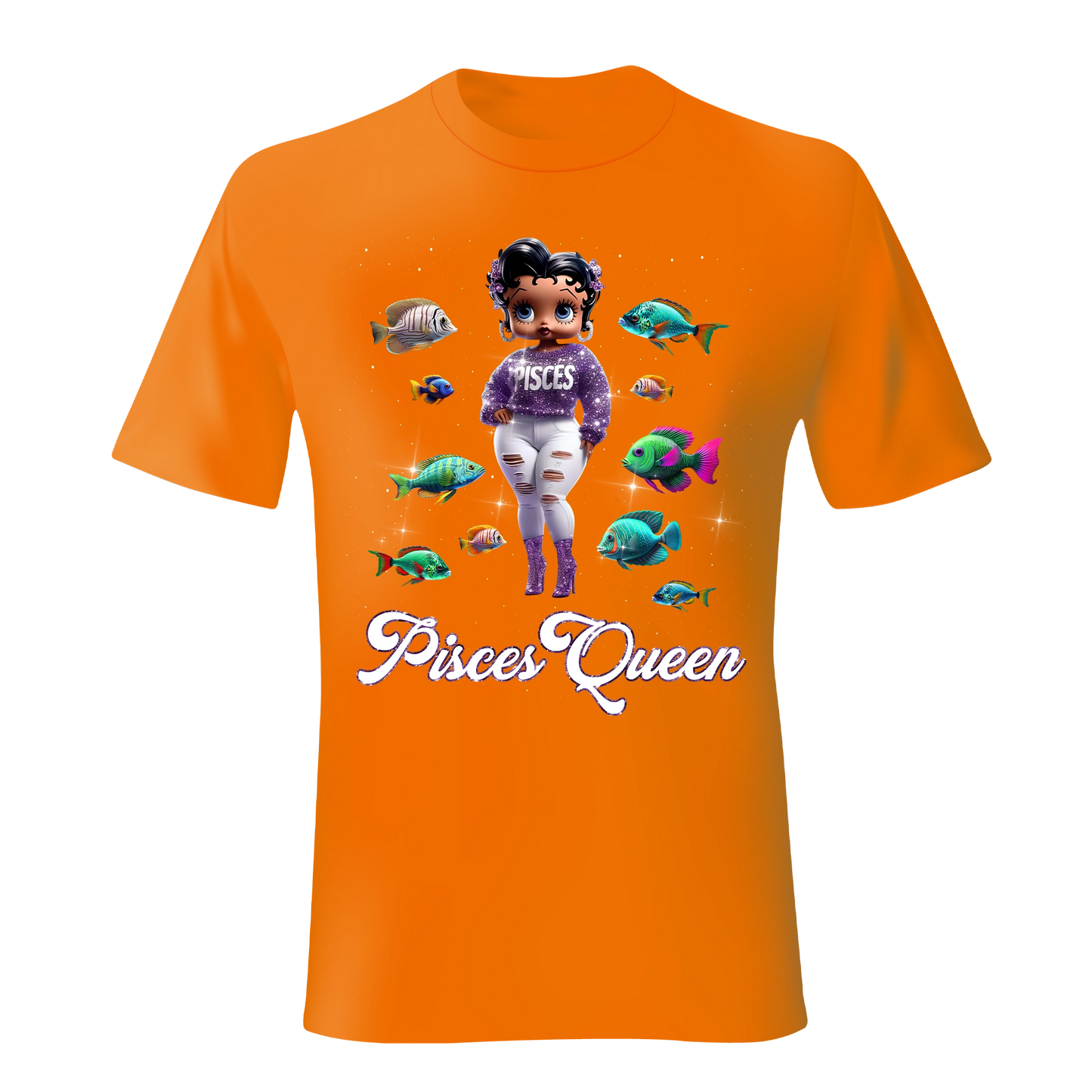 PISCES QUEEN ZODIAC SUNSIGN UNISEX SHIRT