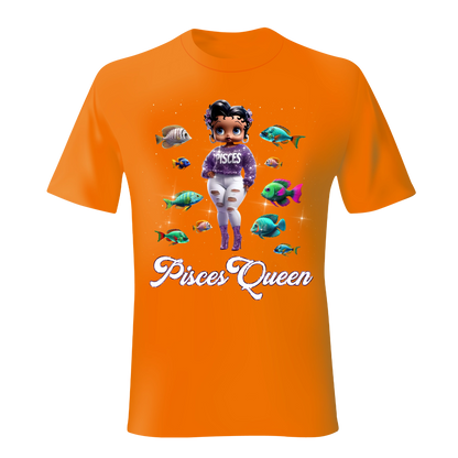 PISCES QUEEN ZODIAC SUNSIGN UNISEX SHIRT