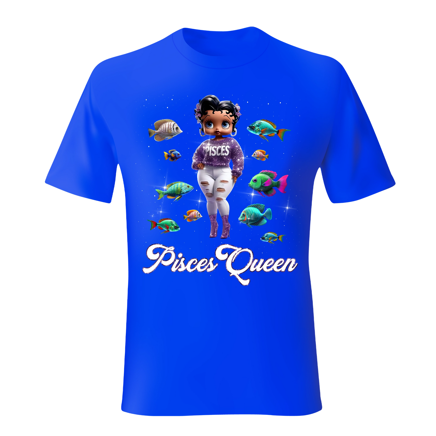 PISCES QUEEN ZODIAC SUNSIGN UNISEX SHIRT