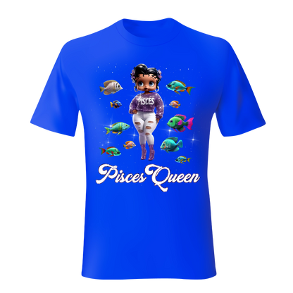 PISCES QUEEN ZODIAC SUNSIGN UNISEX SHIRT