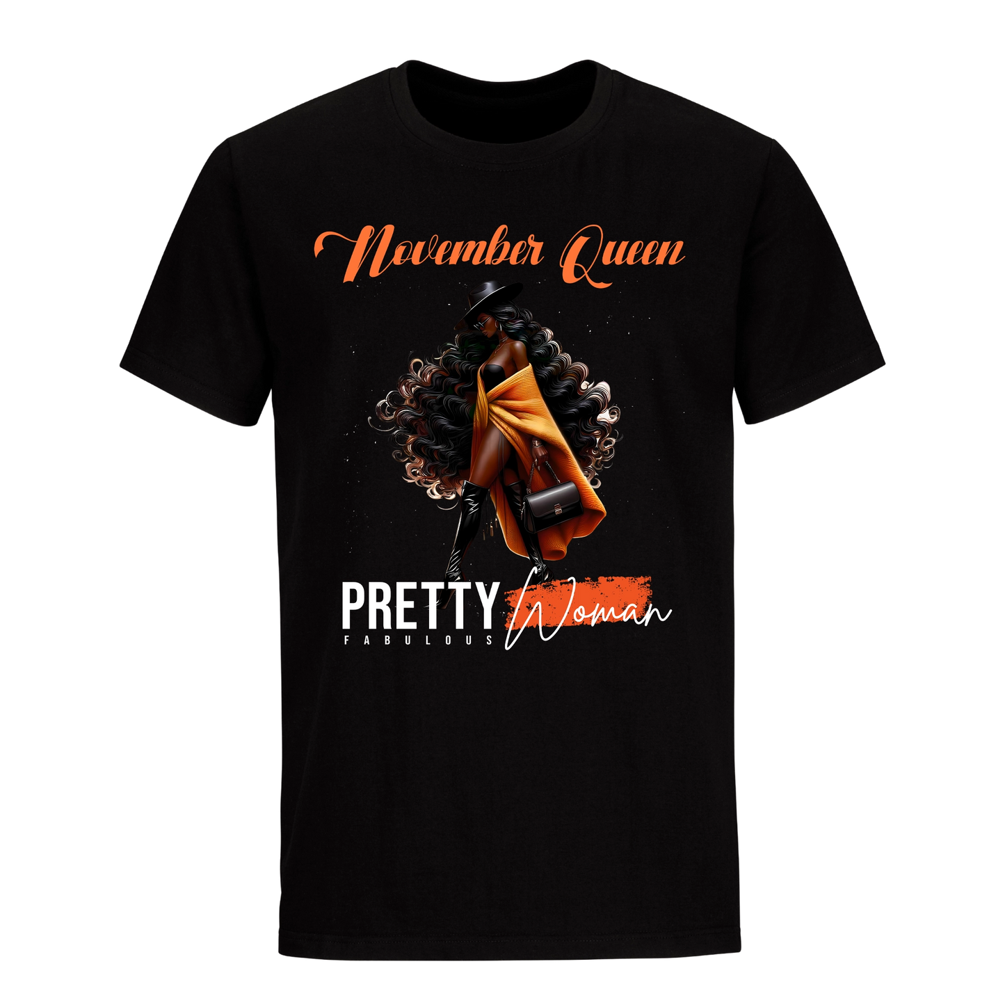 PRETTY FABULOUS WOMAN NOVEMBER UNISEX SHIRT