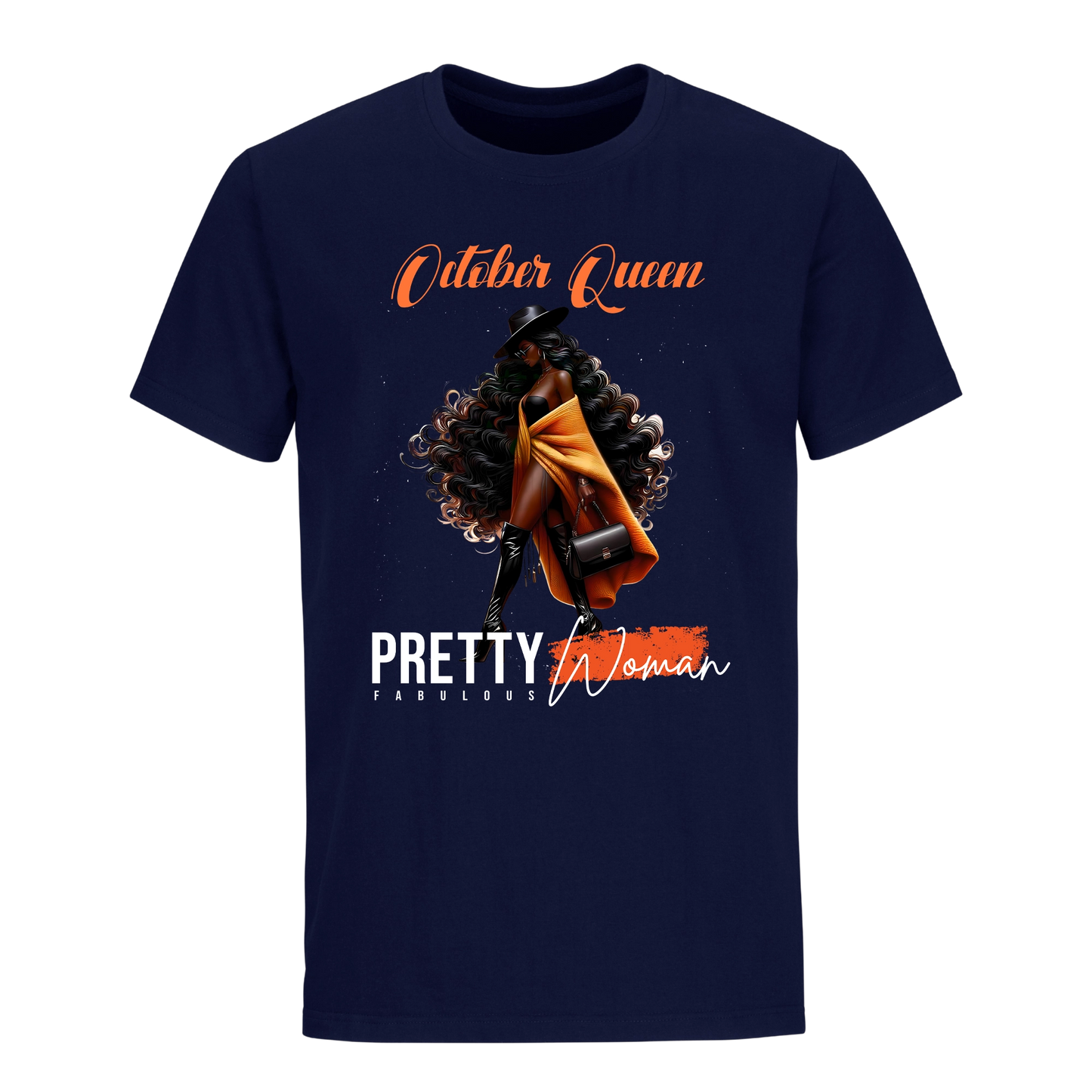 PRETTY FABULOUS WOMAN OCTOBER UNISEX SHIRT