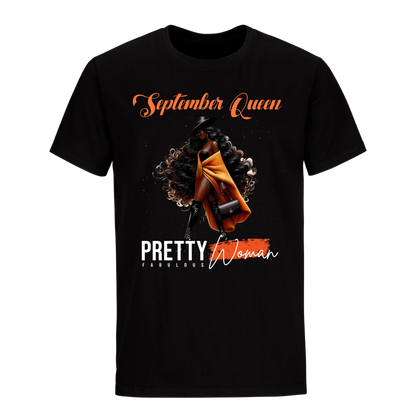 PRETTY FABULOUS WOMAN SEPTEMBER UNISEX SHIRT