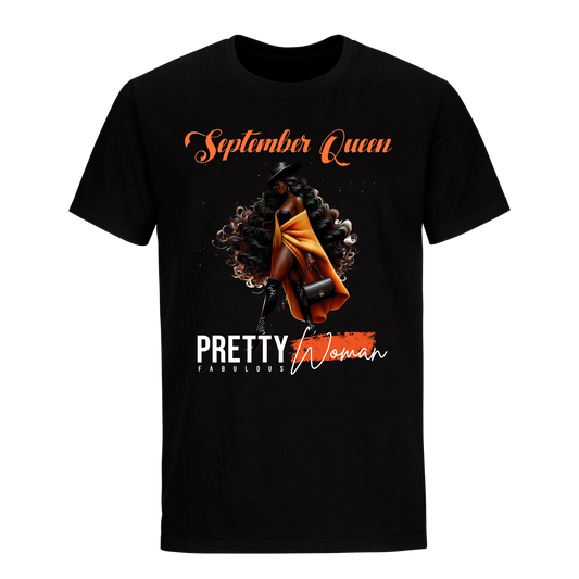 PRETTY FABULOUS WOMAN SEPTEMBER UNISEX SHIRT