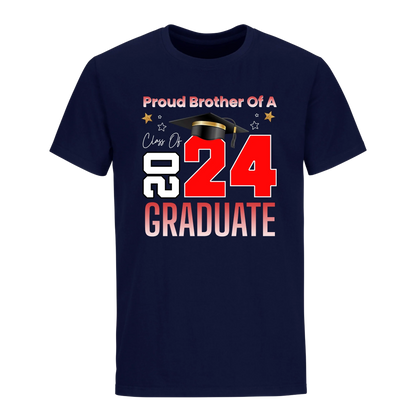 Proud Brother Of A 2024 Graduate Unisex Shirt D9