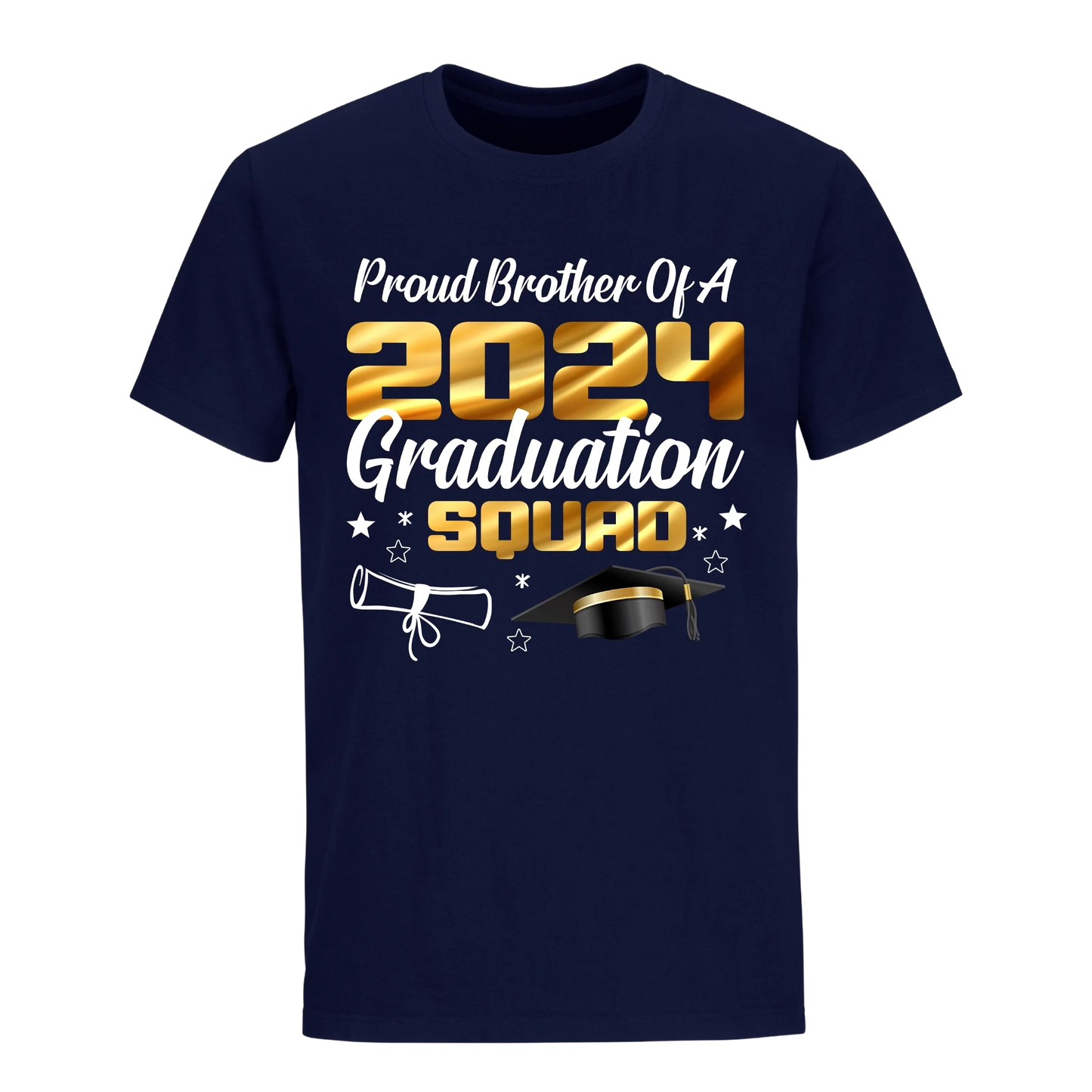 Proud Brother Of A 2024 Graduate Unisex Shirt D11