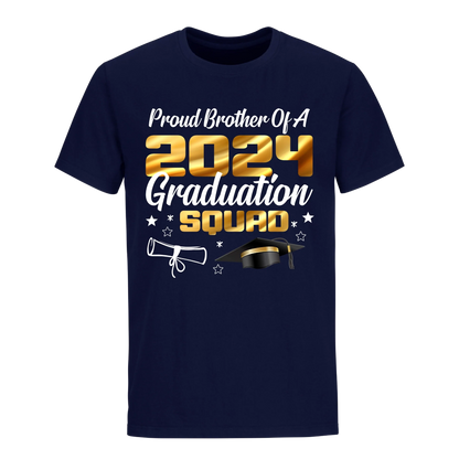 Proud Brother Of A 2024 Graduate Unisex Shirt D11