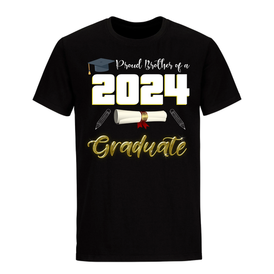 Proud Brother Of A 2024 Graduate Unisex Shirt D1