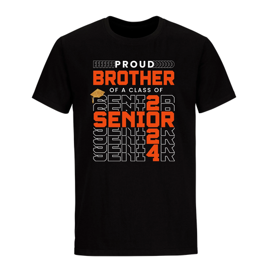 Proud Brother Of A 2024 Graduate Unisex Shirt D14