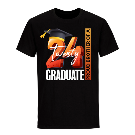 Proud Brother Of A 2024 Graduate Unisex Shirt D2