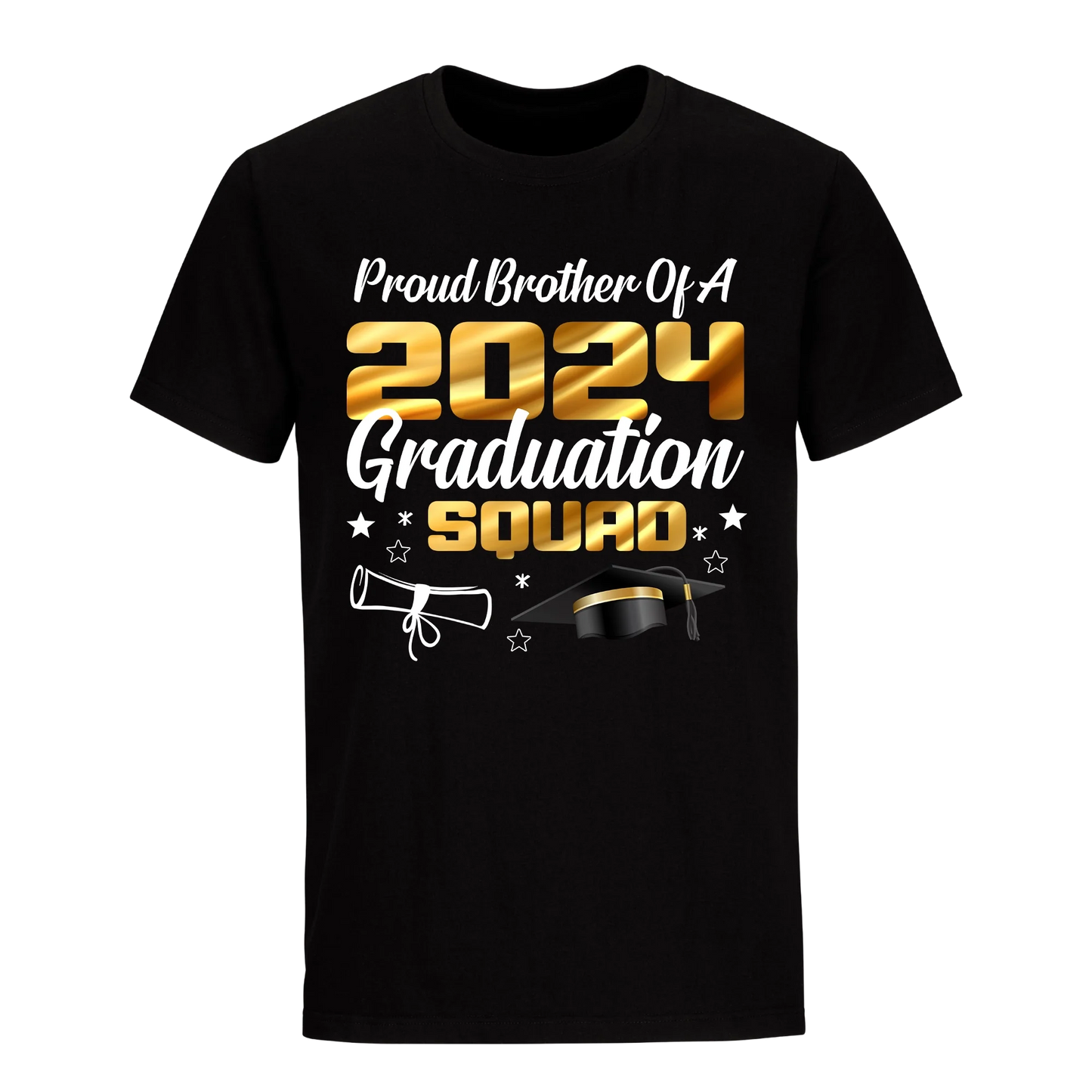 Proud Brother Of A 2024 Graduate Unisex Shirt D11