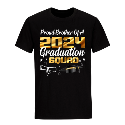 Proud Brother Of A 2024 Graduate Unisex Shirt D11