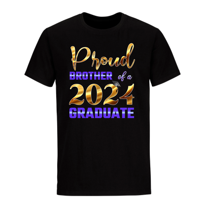 Proud Brother Of A 2024 Graduate Unisex Shirt D15