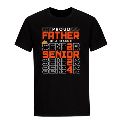 Proud Father Of A 2024 Graduate Unisex Shirt D14