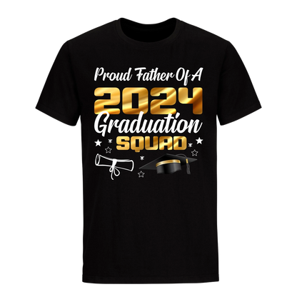 Proud Father Of A 2024 Graduate Unisex Shirt D11