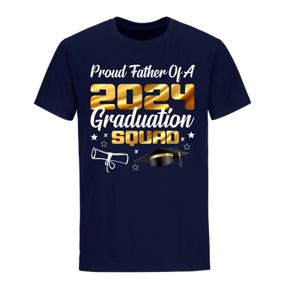 Proud Father Of A 2024 Graduate Unisex Shirt D11