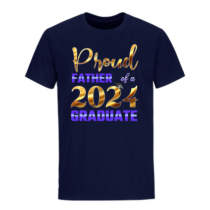 Proud Father Of A 2024 Graduate Unisex Shirt D15