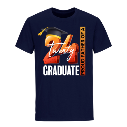 Proud Father Of A 2024 Graduate Unisex Shirt D2