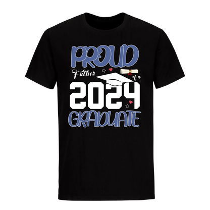 Proud Father Of A 2024 Graduate Unisex Shirt D10