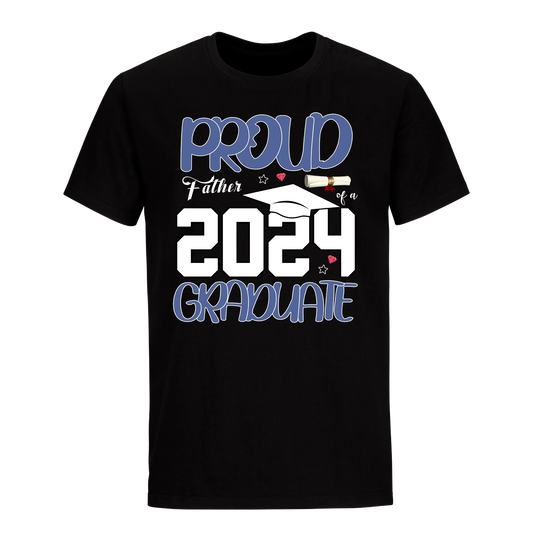 Proud Father Of A 2024 Graduate Unisex Shirt D10