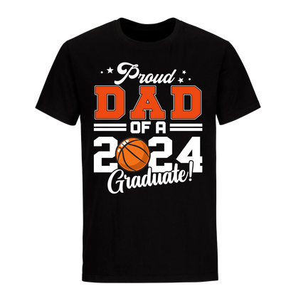 Proud Father Of A 2024 Graduate Unisex Shirt D12