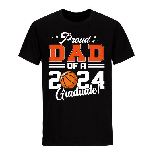 Proud Father Of A 2024 Graduate Unisex Shirt D12