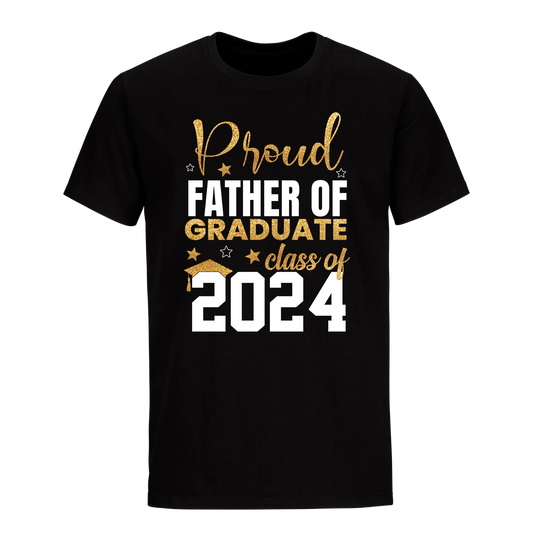 Proud Father Of A 2024 Graduate Unisex Shirt D13