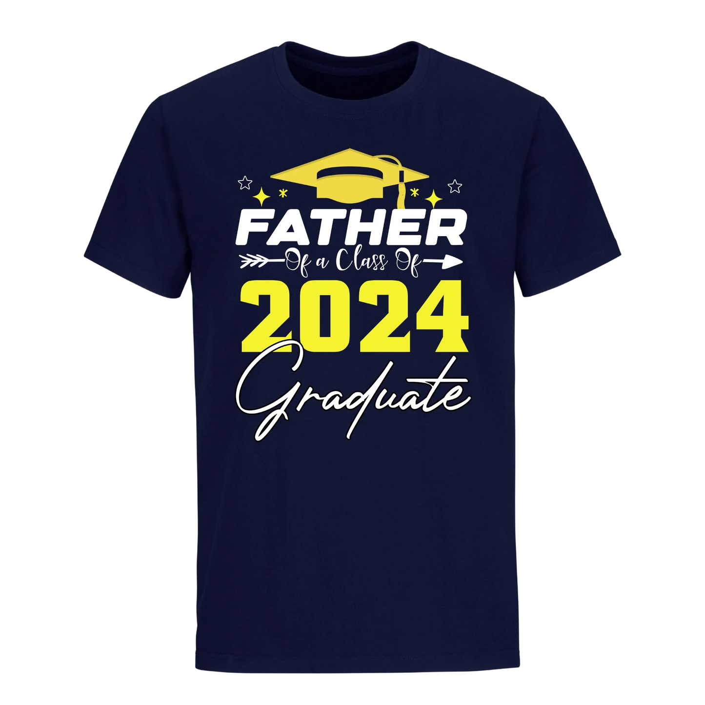 Proud Father Of A 2024 Graduate Unisex Shirt D6