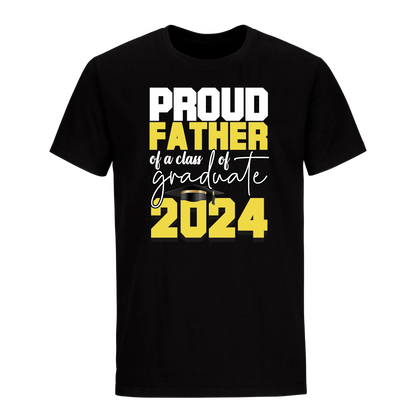 Proud Father Of A 2024 Graduate Unisex Shirt D5