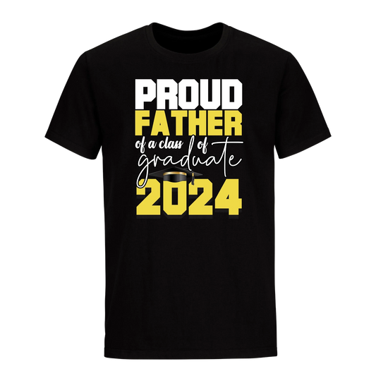 Proud Father Of A 2024 Graduate Unisex Shirt D5