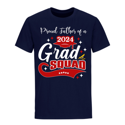 Proud Father Of A 2024 Graduate Unisex Shirt D3