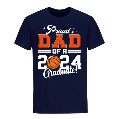 Proud Father Of A 2024 Graduate Unisex Shirt D12