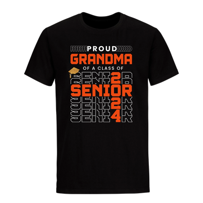 Proud Grandma Of A 2024 Graduate Unisex Shirt D14