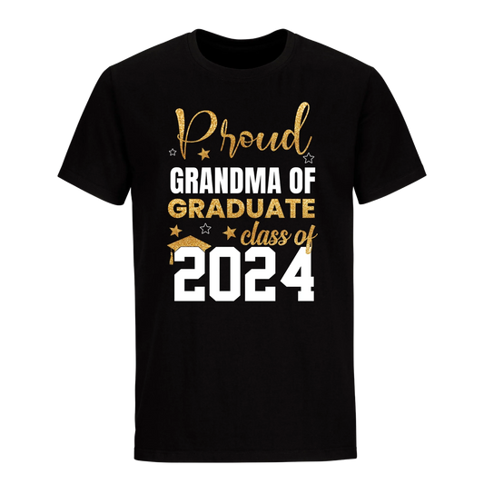 Proud Grandma Of A 2024 Graduate Unisex Shirt D13