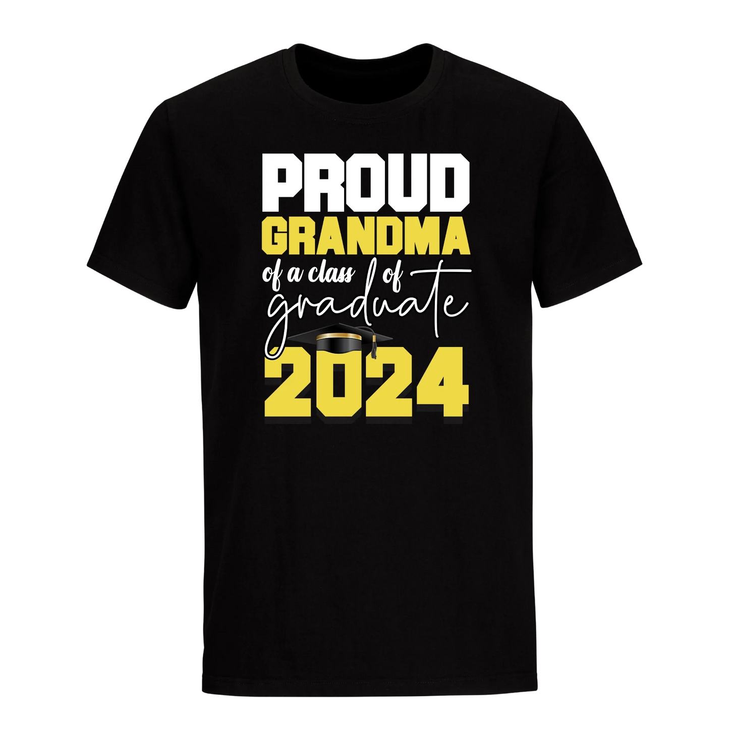 Proud Grandma Of A 2024 Graduate Unisex Shirt D5