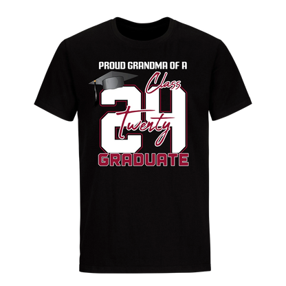 Proud Grandma Of A 2024 Graduate Unisex Shirt D8