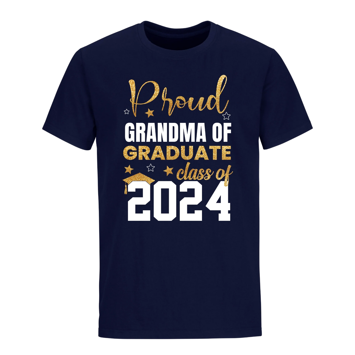 Proud Grandma Of A 2024 Graduate Unisex Shirt D13