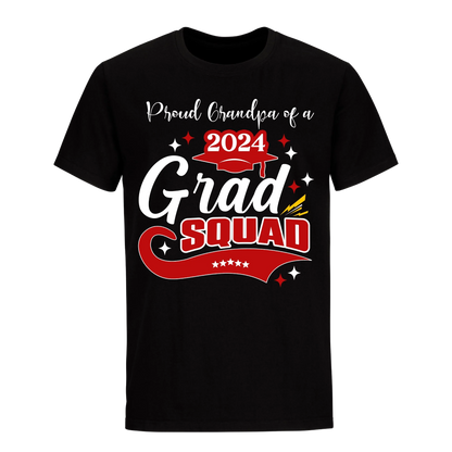 Proud Grandpa Of A 2024 Graduate Unisex Shirt D3