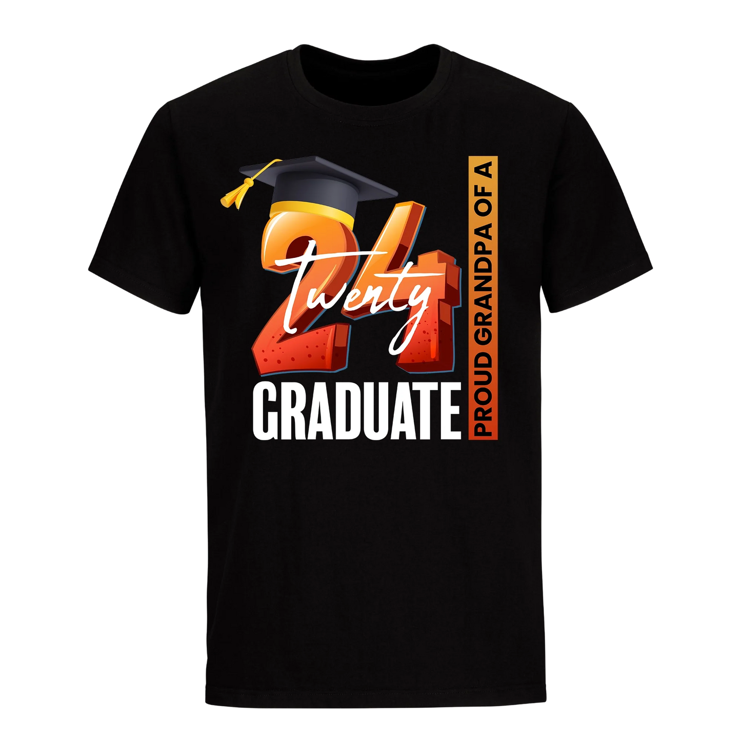 Proud Grandpa Of A 2024 Graduate Unisex Shirt D2