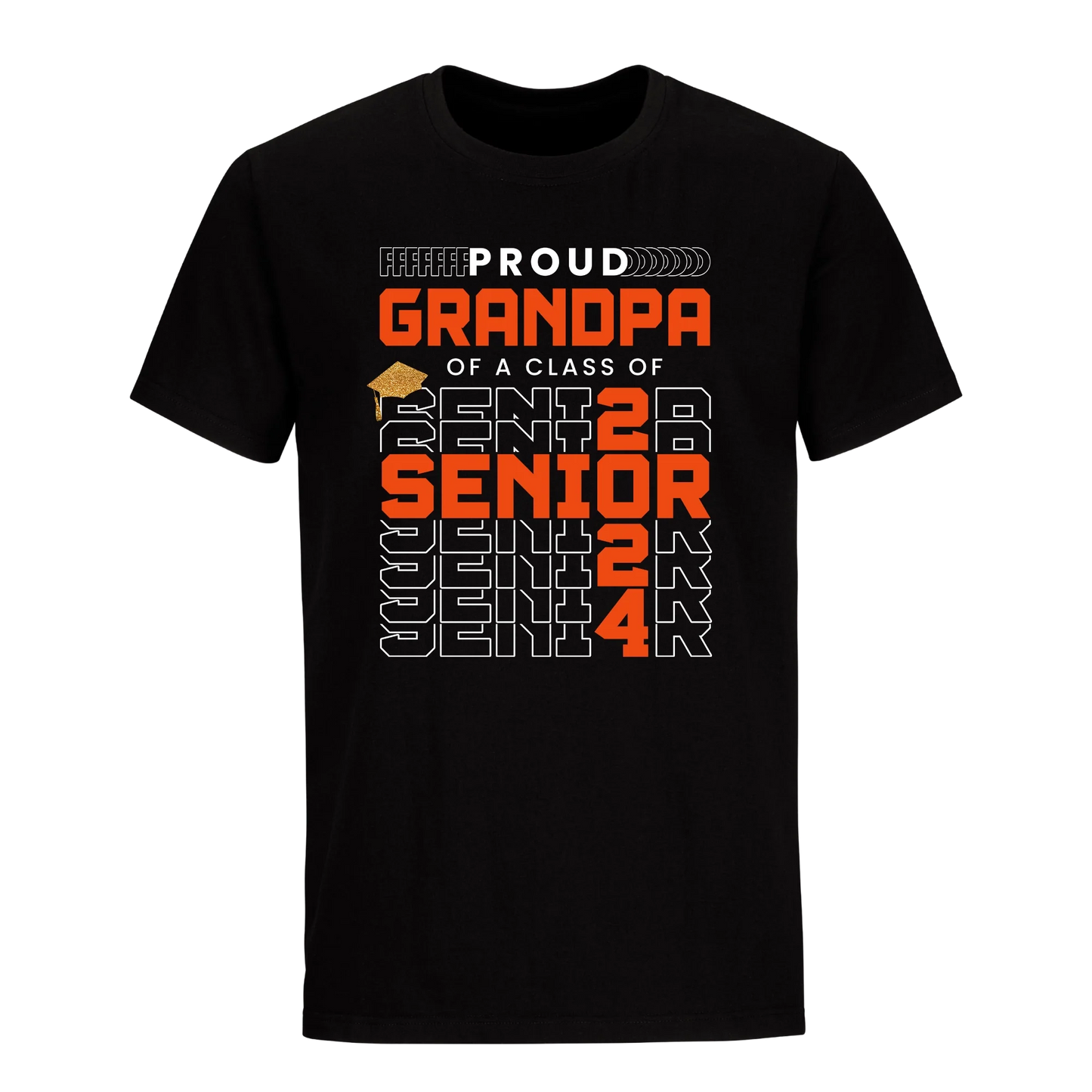 Proud Grandpa Of A 2024 Graduate Unisex Shirt D14