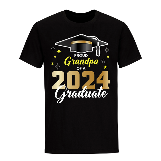 Proud Grandpa Of A 2024 Graduate Unisex Shirt D4